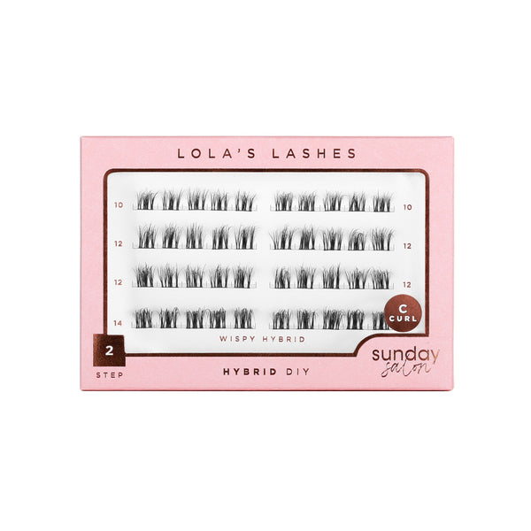 Wispy Hybrid DIY Cluster Lashes