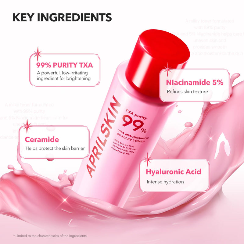 APRILSKIN TXA Niacinamide Toning Shot 99 Milky Toner