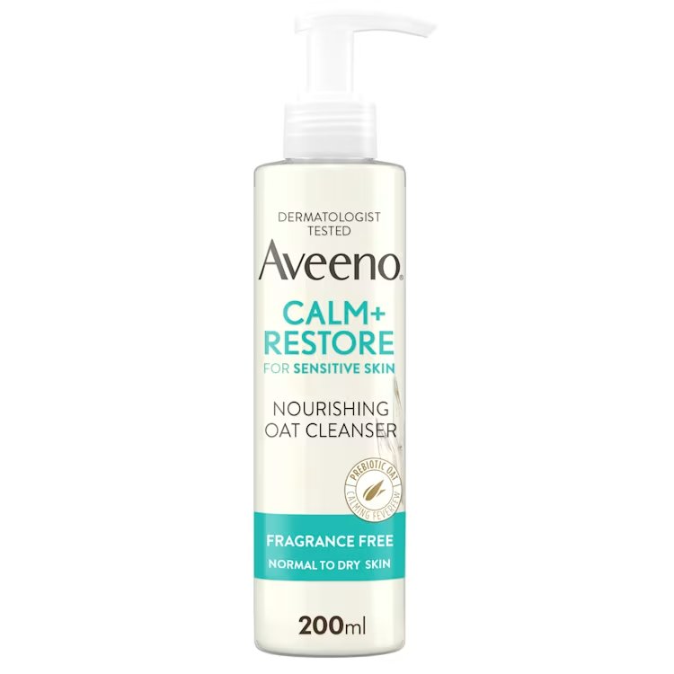 Aveeno Calm & Restore Cleanser Oat Nourishing 200 ml. 1