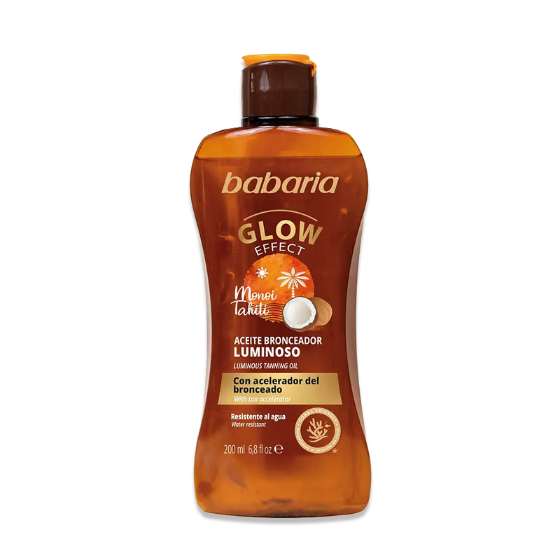 Babaria Glow Effect Tanning Oil Gel