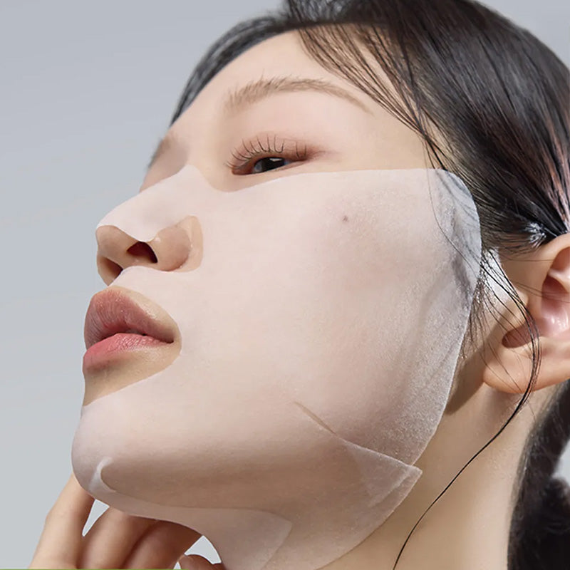 Beplain Mung Bean Cooling & Slim Face Mask 3
