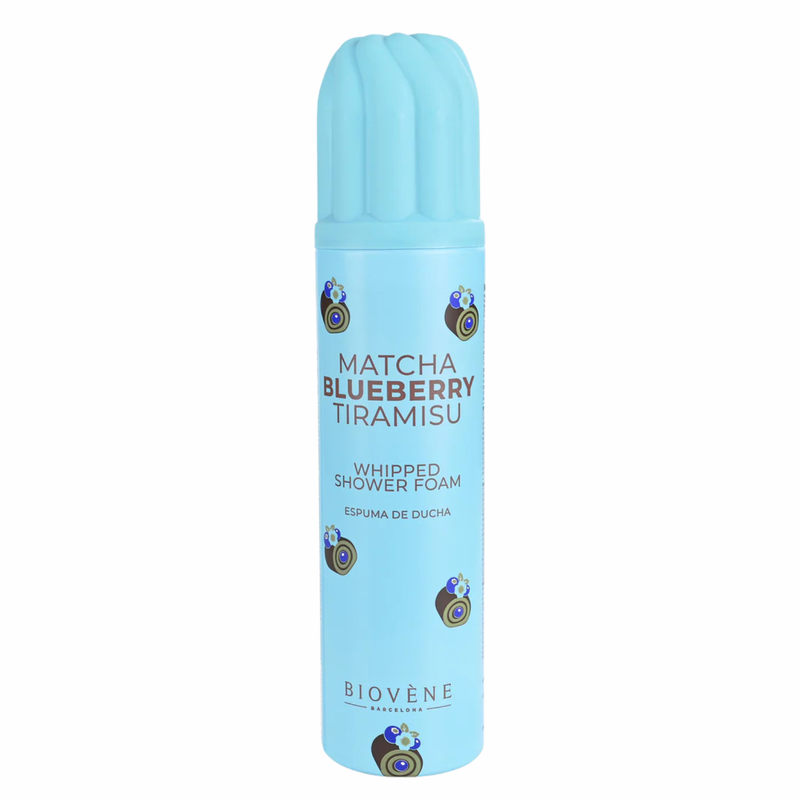 Biovene Matcha Blueberry Tiramisu Whipped Shower Foam
