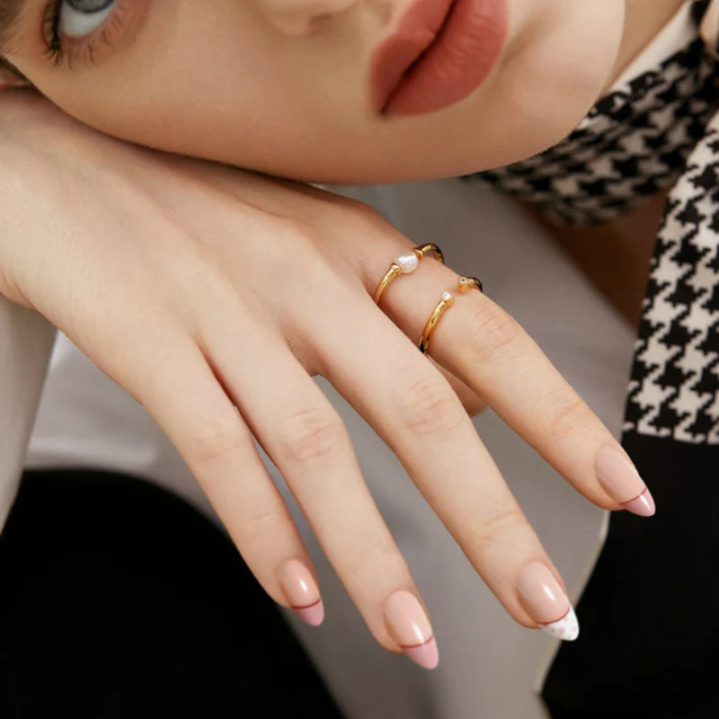 Bonmuz Press-On Nails Mulberry Bloom