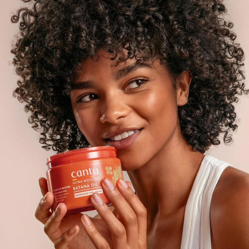 Cantu Ultra Moisture Batana Oil Nourishing Curl Cream