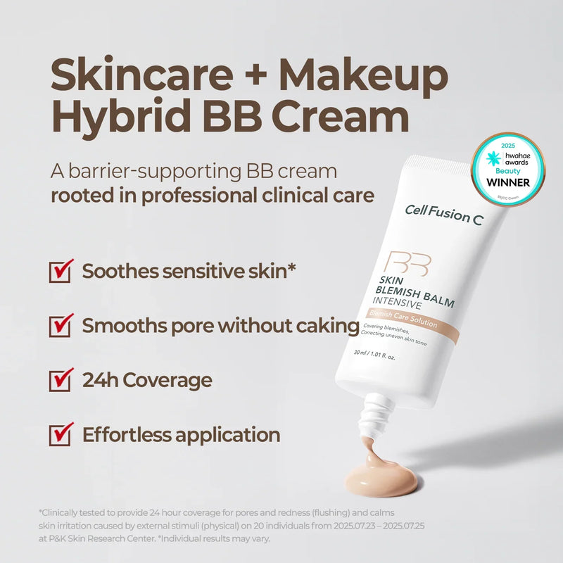 Cell Fusion C Skin Blemish Balm Intensive Light, BB cream met hydraterende en egaliserende werking, foto 6 van 8