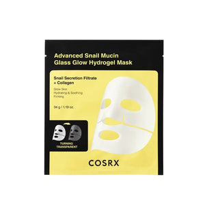 Advanced Snail Mucin Glass Glow Hydrogel Mask 1 pc