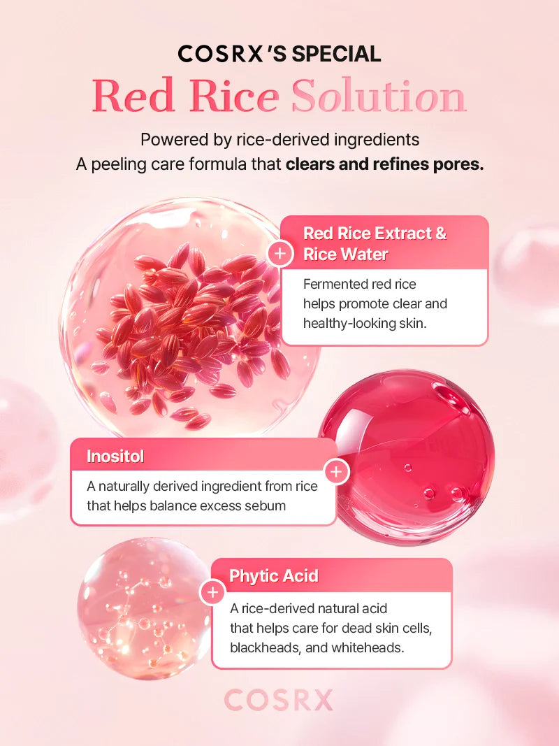 COSRX Red Rice Inositol Exfoliating Care Pore Peel Serum