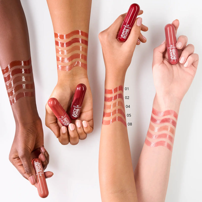 Essence Juicy Bomb Plumping Lipgloss 01 Sweet Strawberry