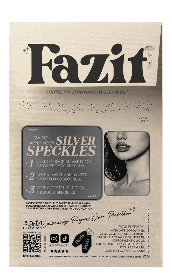 Fazit Decolletage Speckles Silver