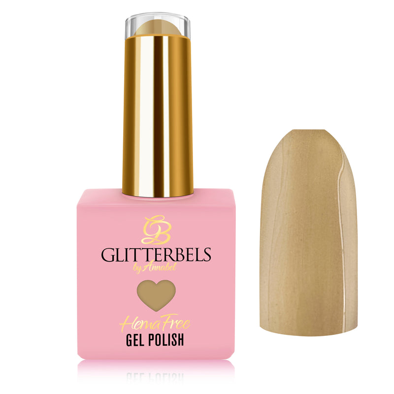Glitterbels Gel Polish Spur of the Moment, olijfgroene gellak met magnetisch effect