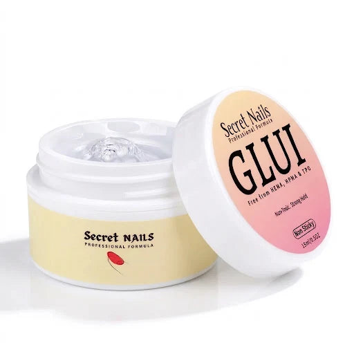 Secret Nails Glui Nail Glue, nagellijm voor press-on nagels met hydraterende polymeren