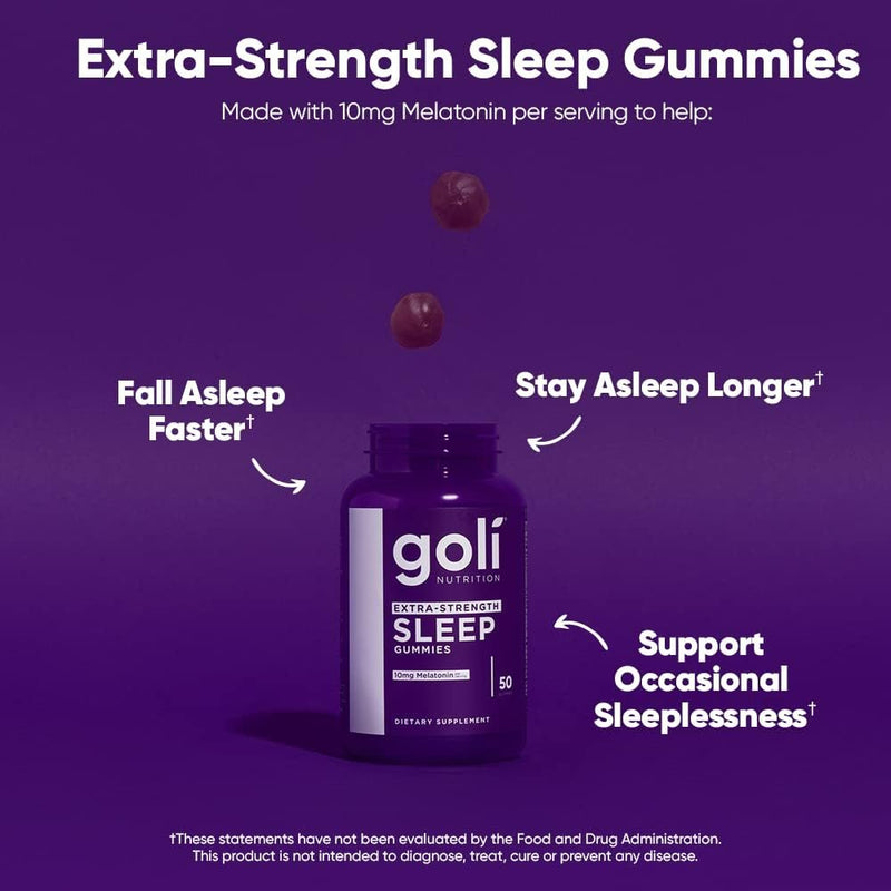 Goli Nutrition Extra Strength Sleep Gummies 2