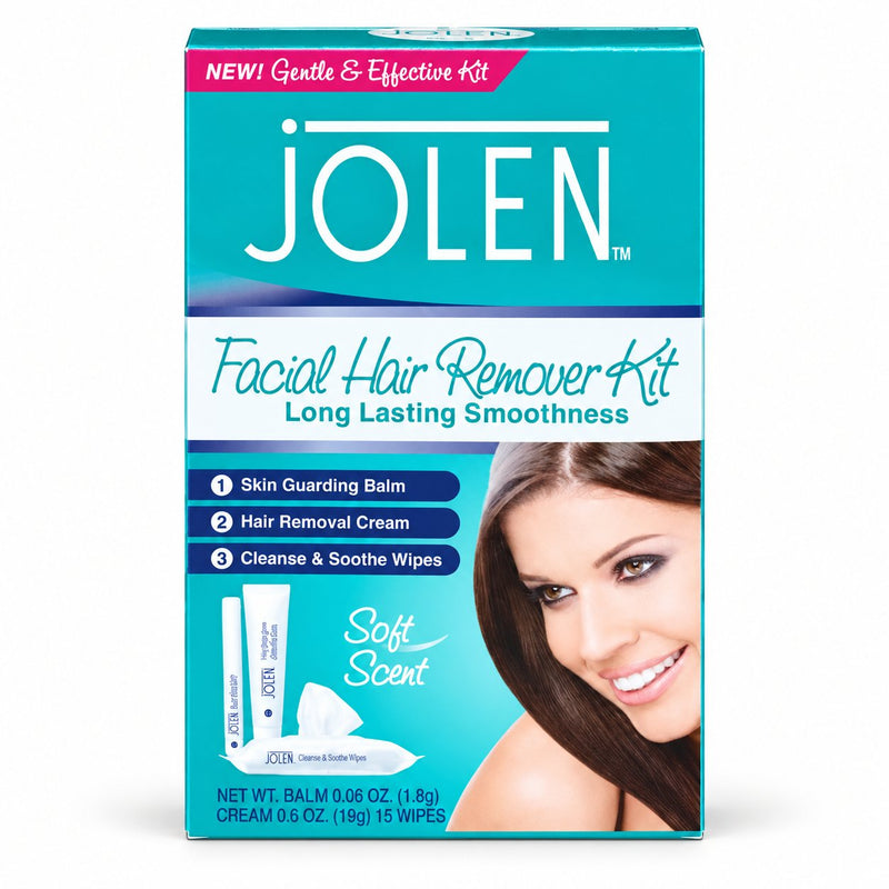 Jolen Facial Hair Remover Kit 1