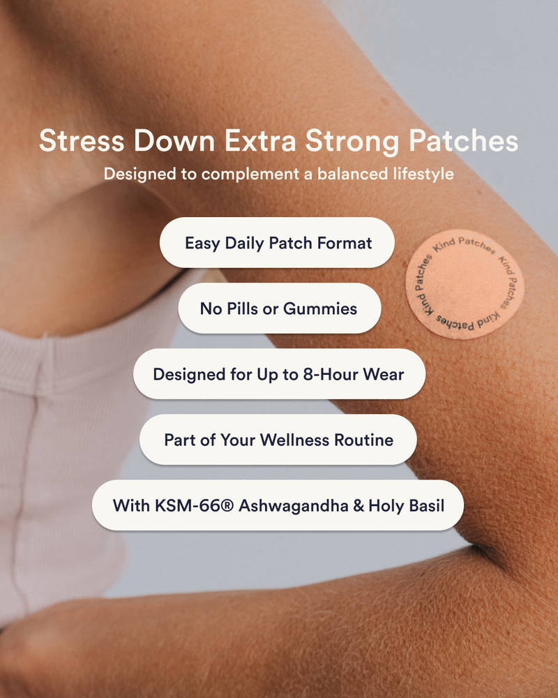 Kind Patches Stress Down Patches Extra Strong Cortisol 2
