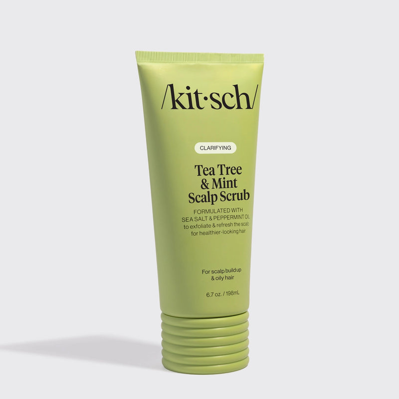 Kitsch Clarifying Tea Tree & Mint Scalp Scrub voor een schone hoofdhuid, foto 3 van 4