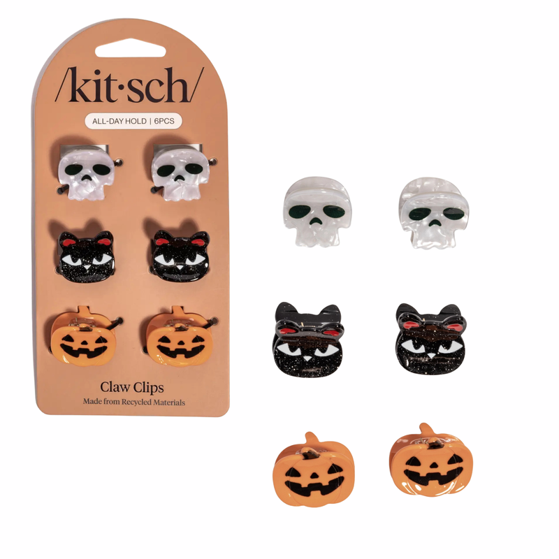Kitsch Mini Claw Clips Set Halloween Squad