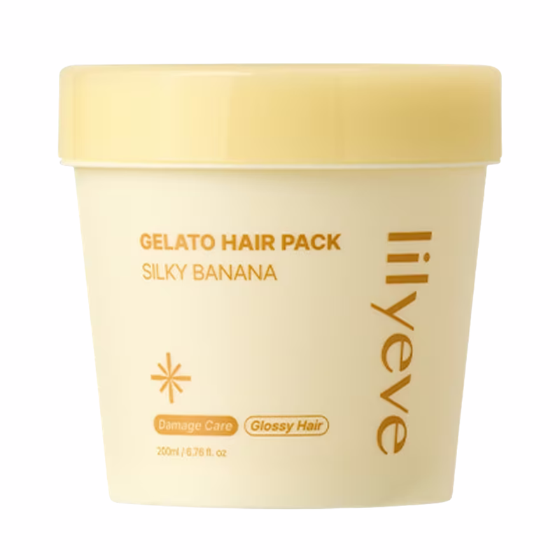 Lilyeve Repair Turn Gelato Hair Pack Silky Banana