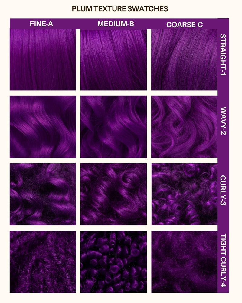 Lunar Tides Semi Permanent Hair Color Plum Purple, semi-permanente haarverf in dieppaars met roze ondertonen.