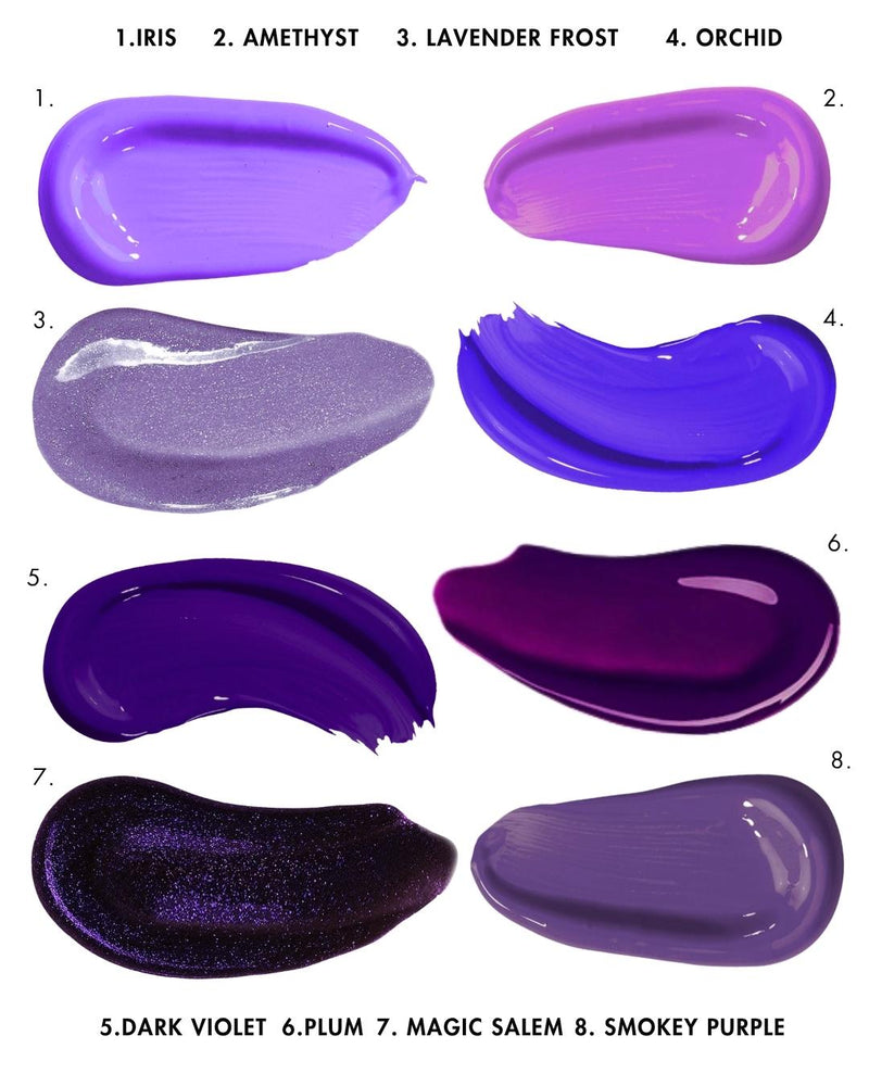 Lunar Tides Semi Permanent Hair Color Plum Purple, semi-permanente haarverf in dieppaars met roze ondertonen.