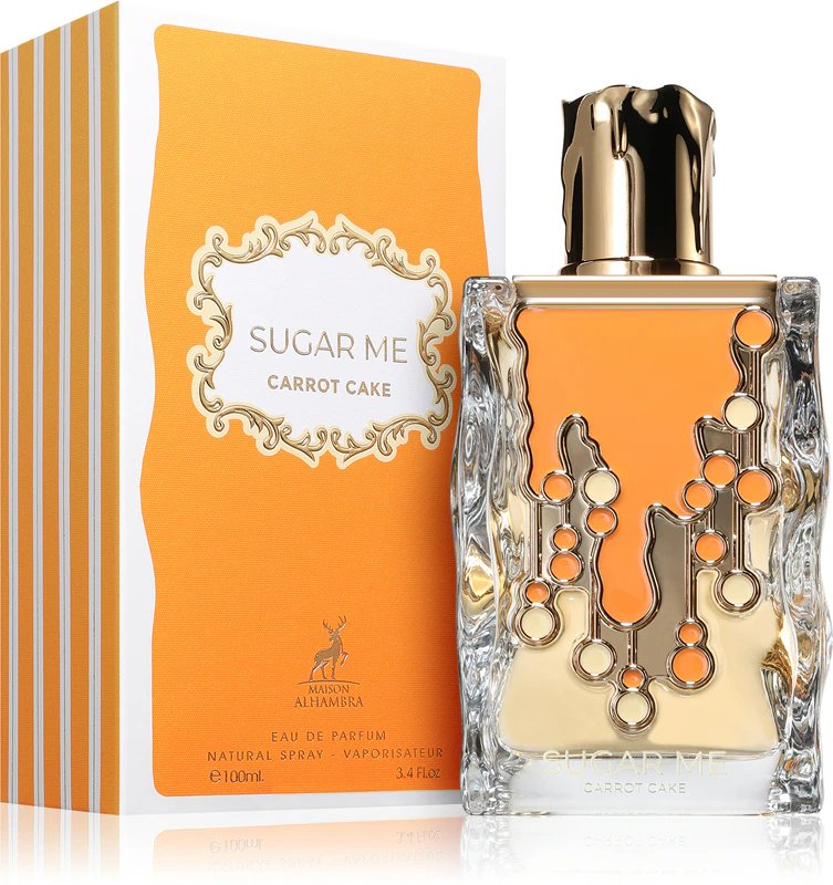 Maison Alhambra Sugar Me Carrot Cake Eau de Parfum, een zoete gourmand geur, foto 2 van 2