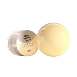 French Manicure Gel FG06 Pastel Yellow