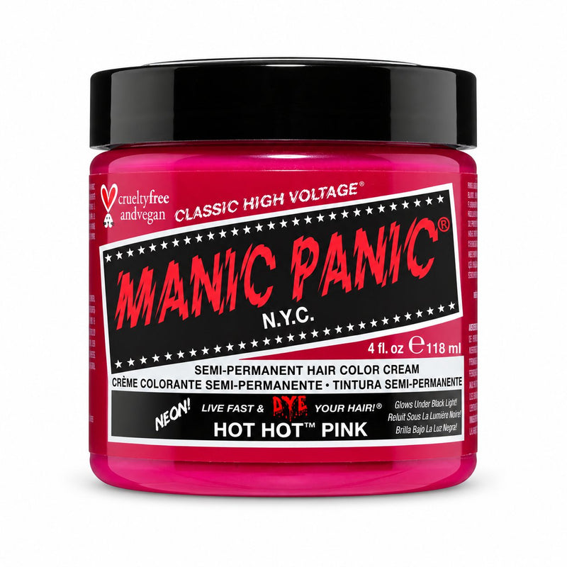 Manic Panic High Voltage Classic Cream Formula Hot Hot Pink, semi-permanente haarverf