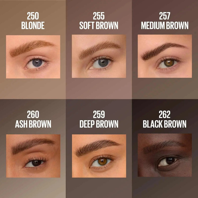 Maybelline Brow Insert 04 Medium Brown, 2-in-1 wenkbrauwpen en gel, foto 5 van 9