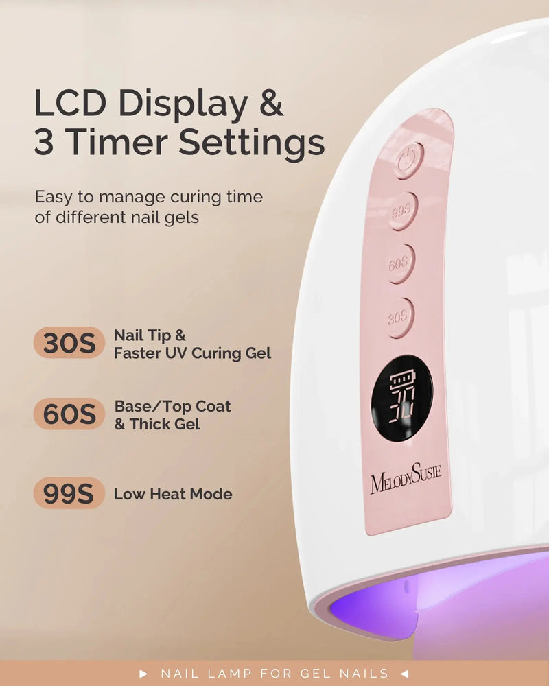 MelodySusie P-PLUS30G LED/UV Nail Lamp