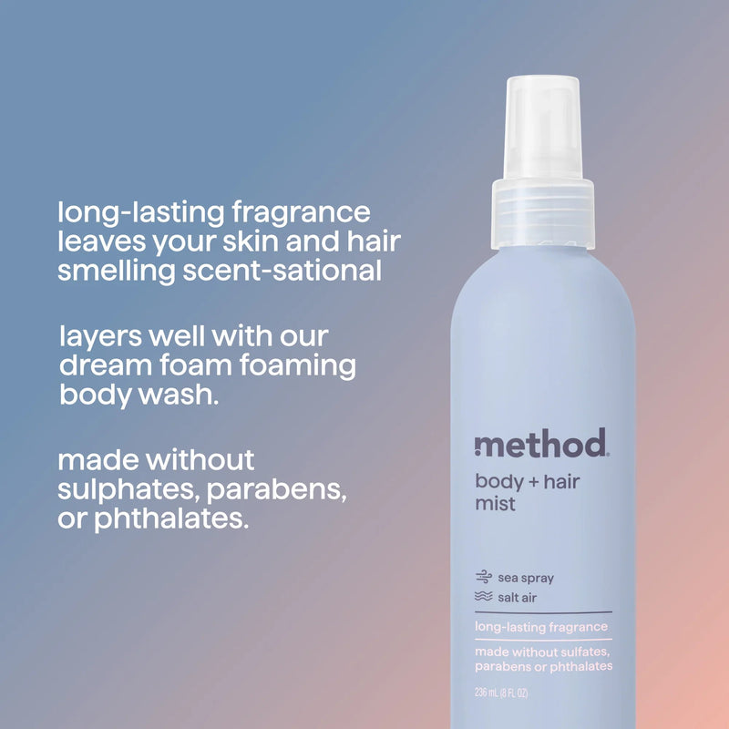 Method Body + Hair Mist Sea Spray & Salt Air