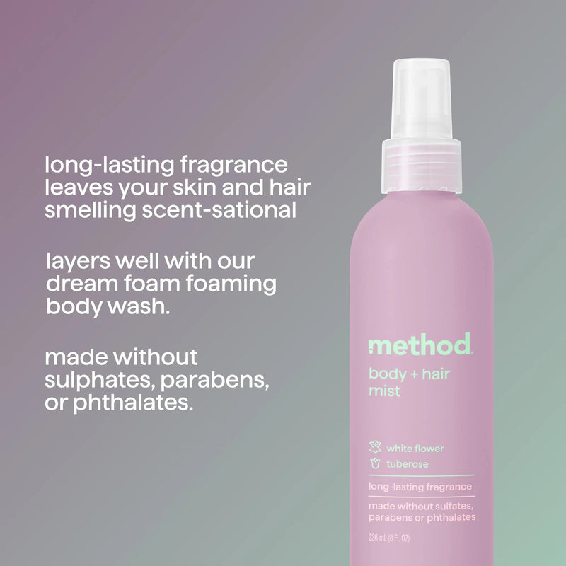 Method Body + Hair Mist White Flower + Tuberose