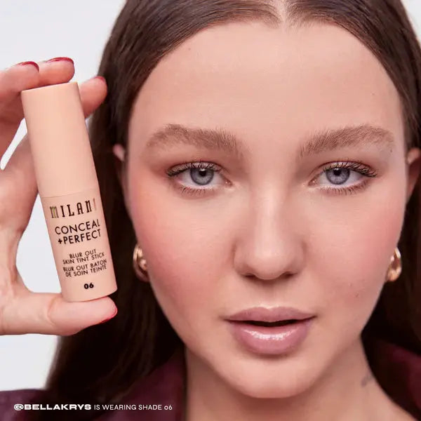 Milani Conceal + Perfect Blur Out Skin Tint 09 Light Medium Gold Beige, stick foundation, foto 5 van 7