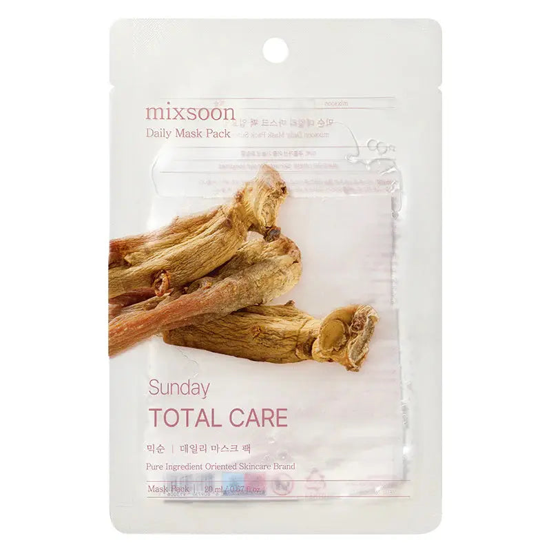 Mixsoon Daily Mask Pack Sunday Total Care