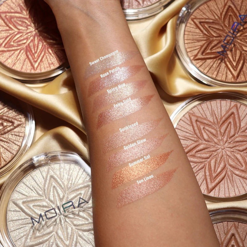 Moira Sun Glow Face & Body Highlighter 004