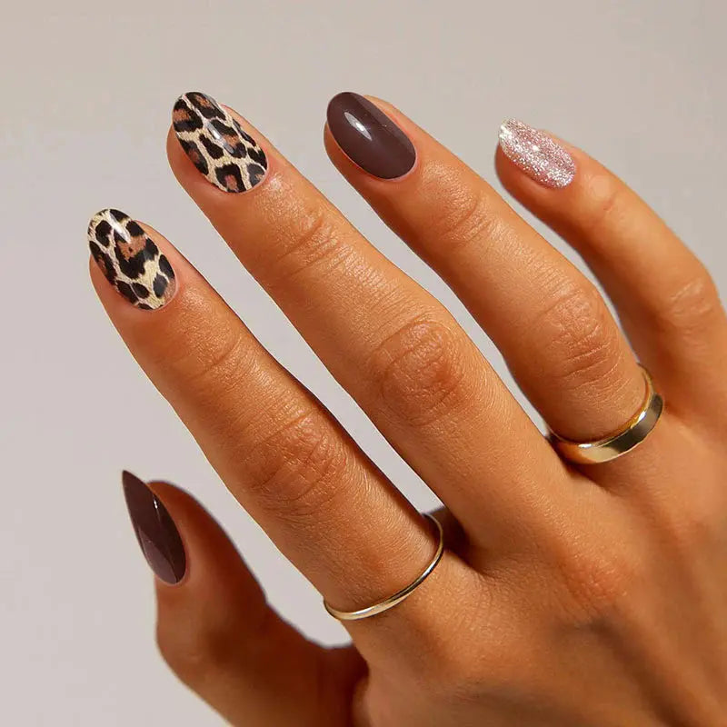 MoYou London Non-UV Gel Wraps Savage Chic