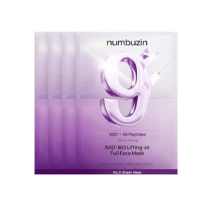 No.9 NAD Bio Lifting Full Cover Facial Mask 4-Pack