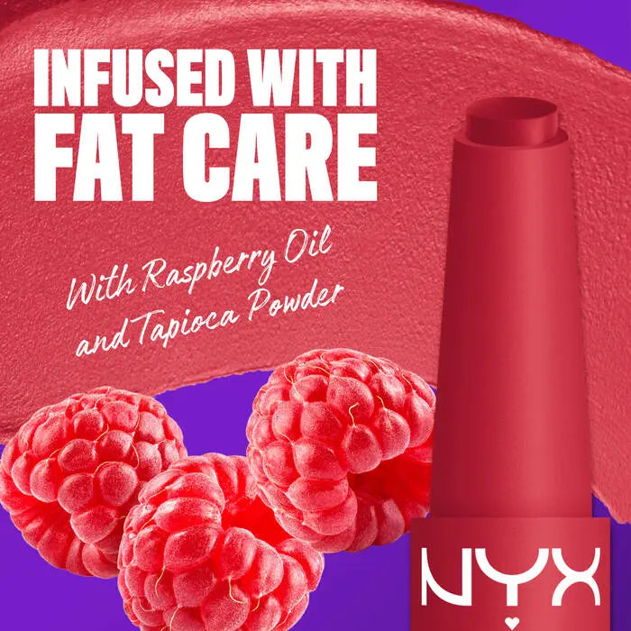 NYX Professional Makeup Fat Matte Smooth Color Lipstick Flamingo Feather