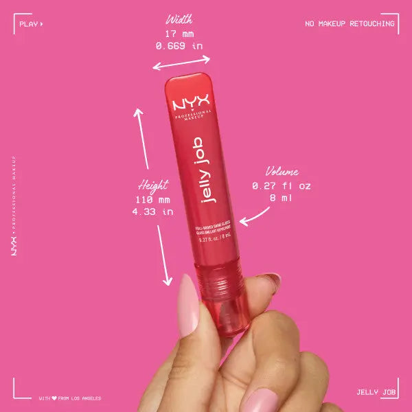 NYX Professional Makeup Jelly Job Lipgloss Glow Job