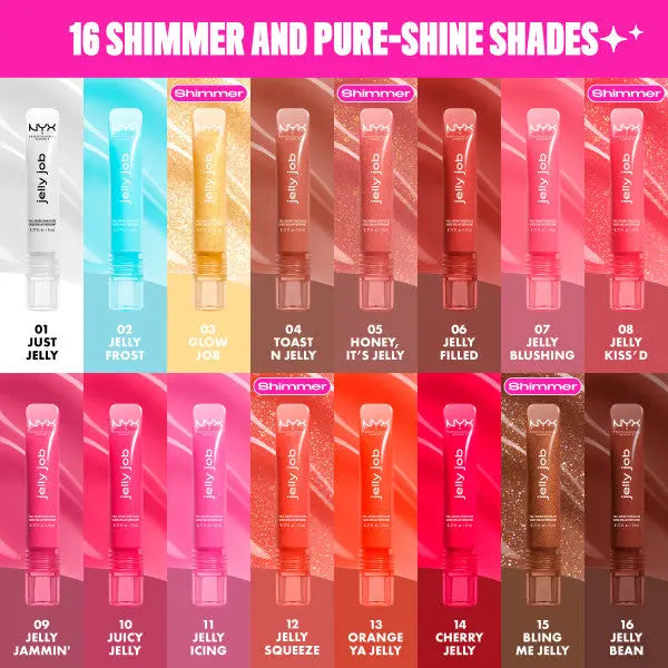 NYX Professional Makeup Jelly Job Lipgloss Just Jelly