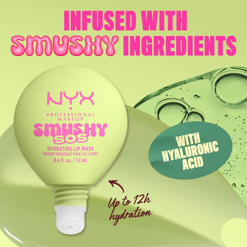 NYX Professional Makeup Smushy SOS Lip Mask 01 Green Sereni Tea