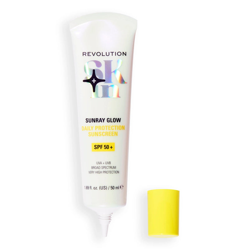 Revolution Skin Sunray Glow Daily Protection Sunscreen SPF 50+ with Vitamin C