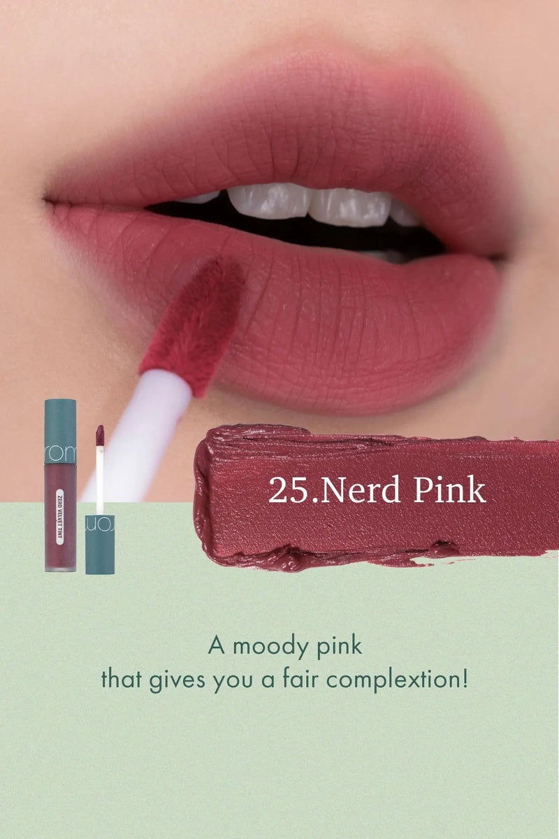 Romand Zero Velvet Tint Vintage Filter #25 Nerd Pink