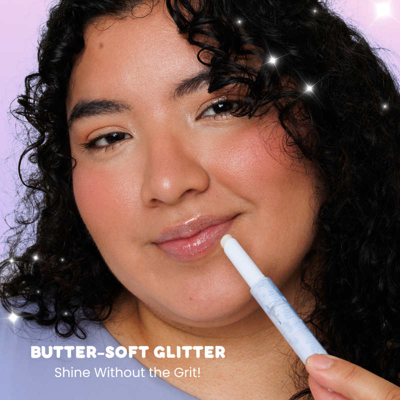 Rude Cosmetics Chibi Manga Collection Shimmer Lip Balm Fairy Fizz, hydraterende lippenbalsem met shimmer, foto 4 van 5