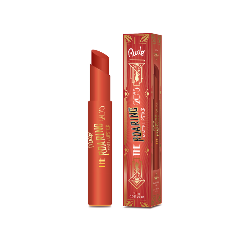 Rude Cosmetics Roaring 20's Matte Lipstick Ostentatious, hooggepigmenteerde matte lipstick
