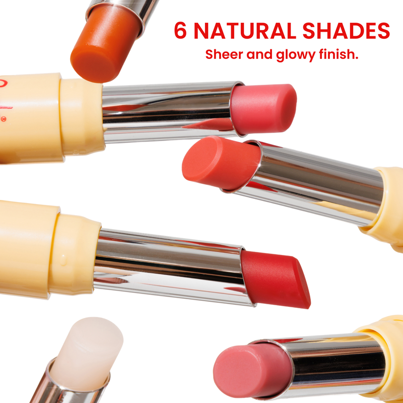 Rude Cosmetics The Glow Up! Glowing Lip Balm Dewy Rose, hydraterende lippenbalsem, foto 8 van 9