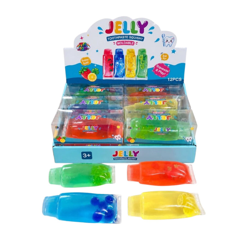 Squishy Mystery Jelly Toothpaste Squishy, zacht knijpspeeltje in tandpasta tube vorm, foto 2 van 2
