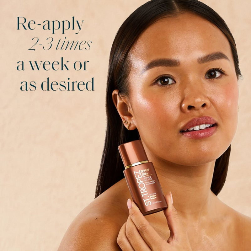 St. Tropez Sunlit Skin Face Serum Bronzing Tint & Tan