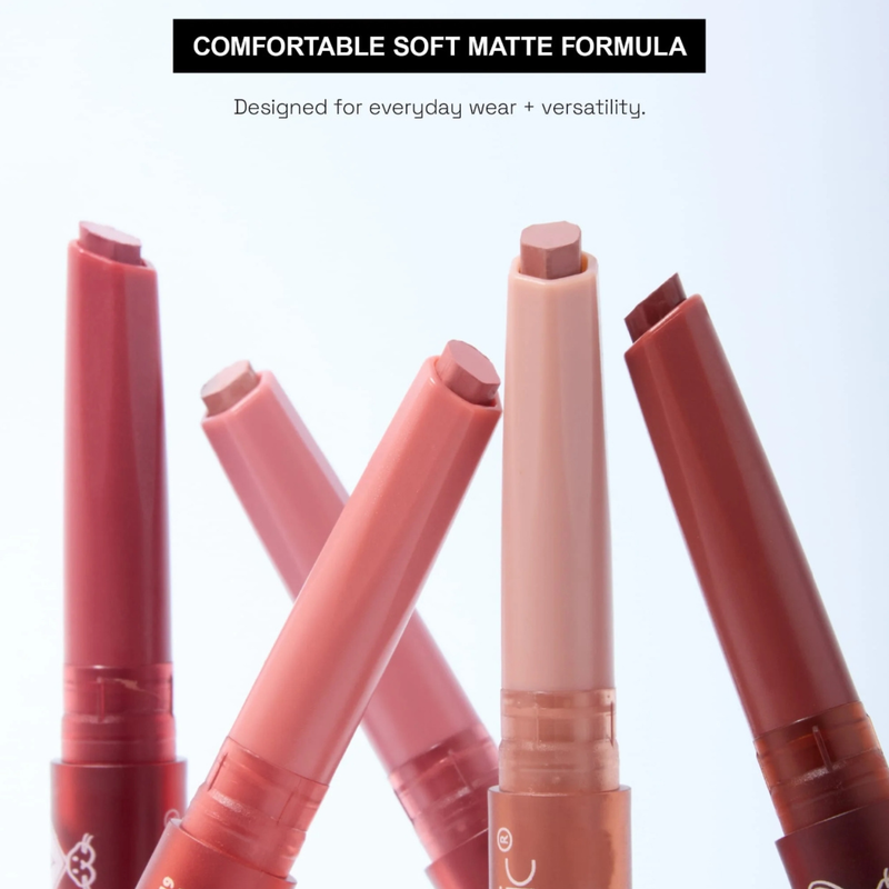 Technic Blurred Line Matte Lip Crayon Rose