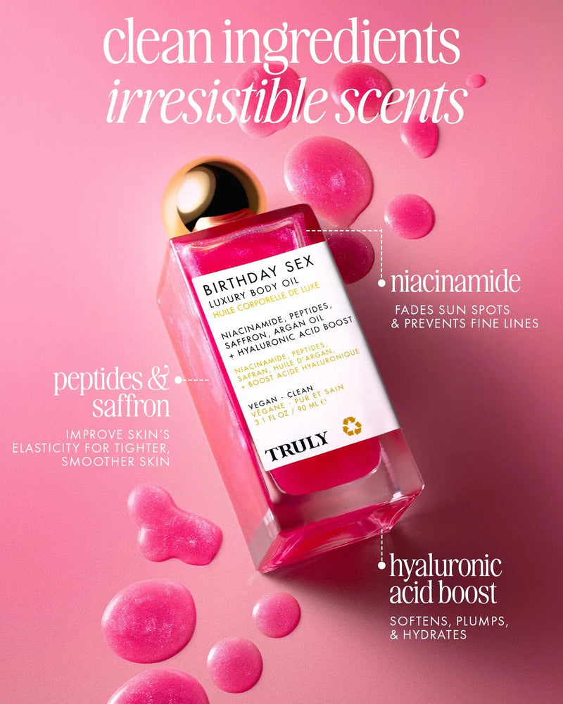 Truly Beauty Truly Beauty Birthday Sex Luxury Body Oil