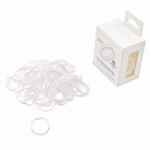 Anti Breakage Hair Ties White