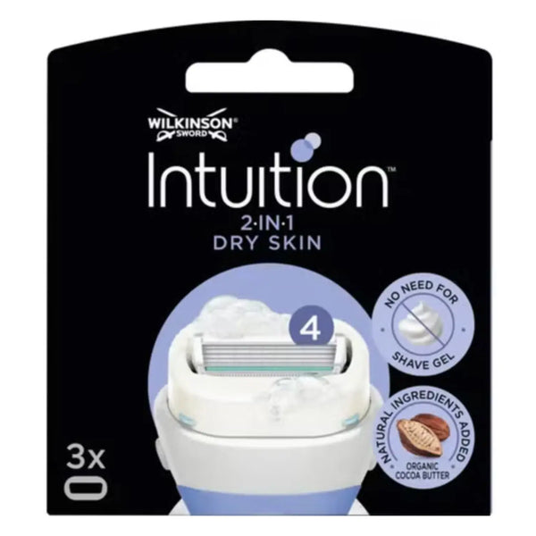 Wilkinson Intuition Dry Skin Razors Coconut 3-pack